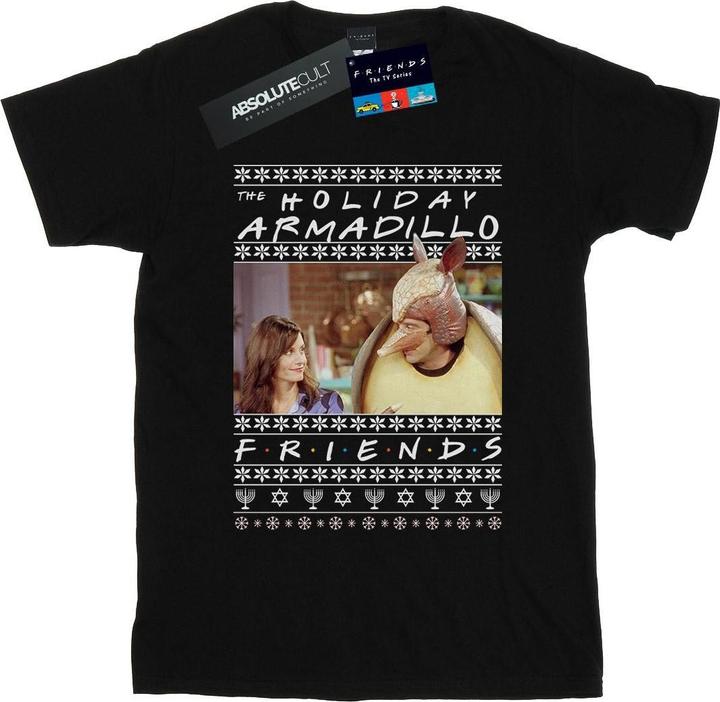 Friends Fair Isle Holiday Armadillo TShirt (S)
