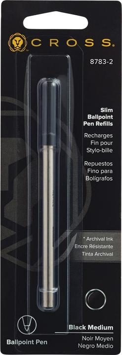 Produktbild Cross Kugelschreibermine Click M schwarz Blister (Ersatzmine, Schwarz)