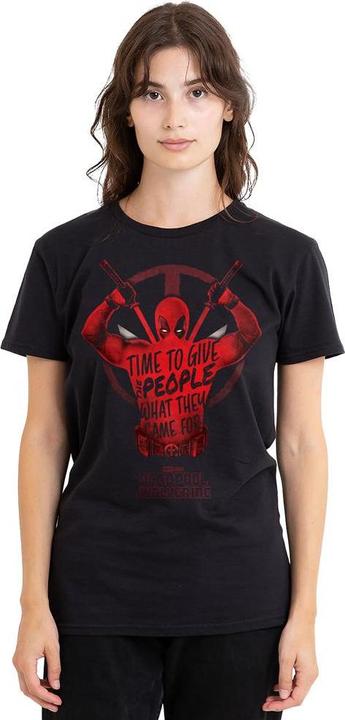 Image du produit Deadpool & Wolverine - T-shirt GIVE THE PEOPLE - Adulte (XXL)