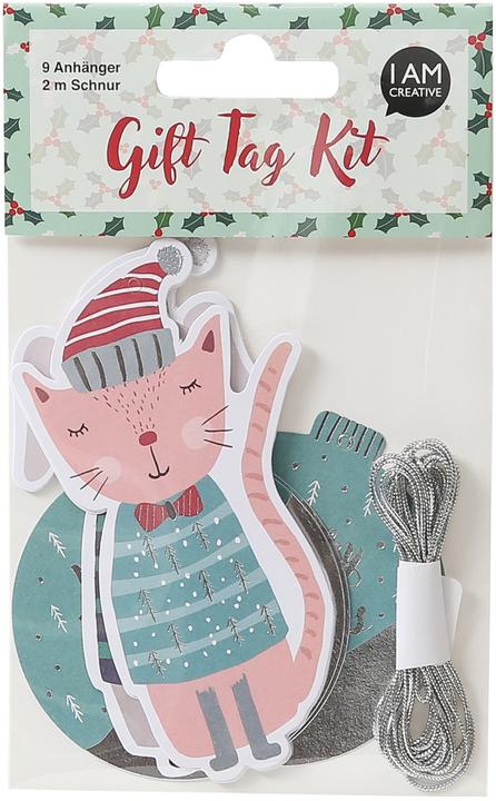 Produktbild I Am Creative Geschenkanhänger Set (Geschenktüte, 9 x)