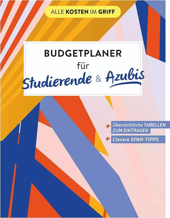 Actual product image Budget planner for students & trainees (A4, German)