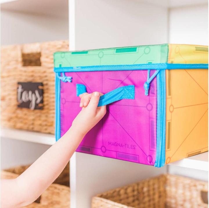 Productafbeelding Magna-Tiles Opbergdoos & interactieve speelmat