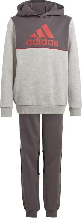 Actual product image adidas Childrens/Kids Colour Block Hooded Tracksuit (170, 176)