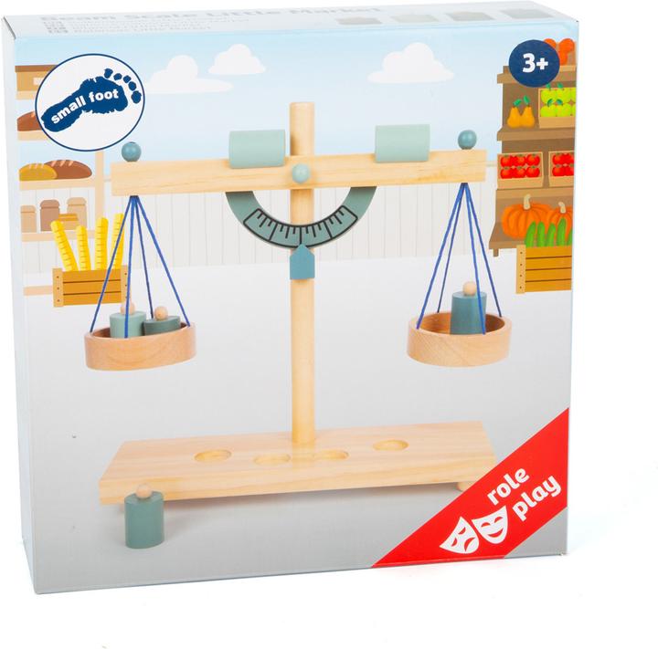 Actual product image small foot Beam scale "Little Market