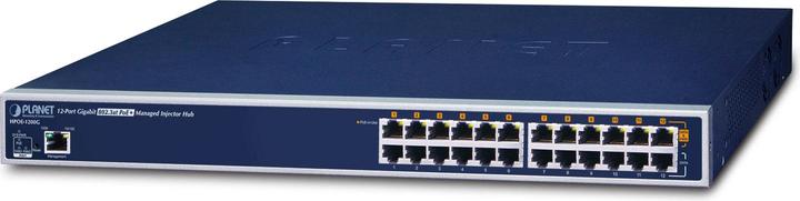 Immagine prodotto Planet Hub iniettore 12 porte GB 802.3at POE+ (802,3at (PoE+), 360 W)