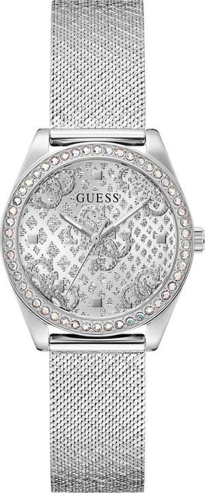 Guess - Ladies Silver Tone Analog Watch GW0748L1