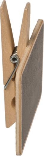 Immagine prodotto Magni Tavoletta di legno mini 7x7cm con clip per etichettatura (7 x 7 cm)