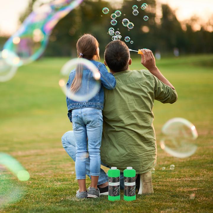 Produktbild Relaxdays 2x Seifenblasen-Nachfüllflasche
