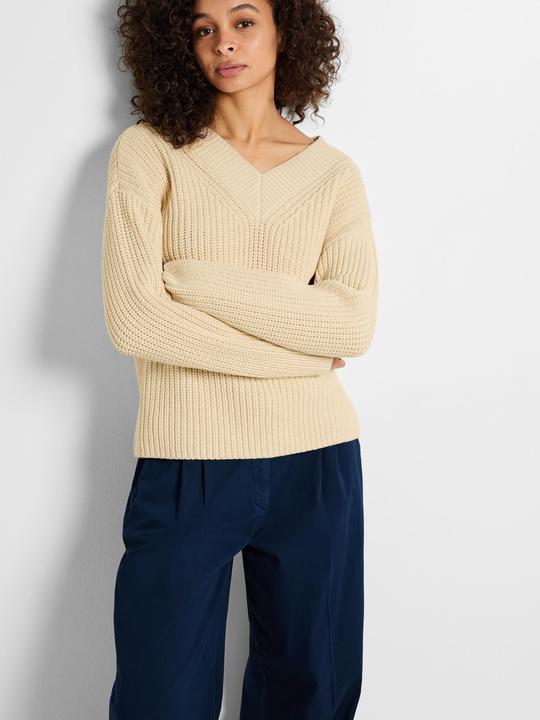 Actual product image Selected Femme V-neck knit jumper (L)