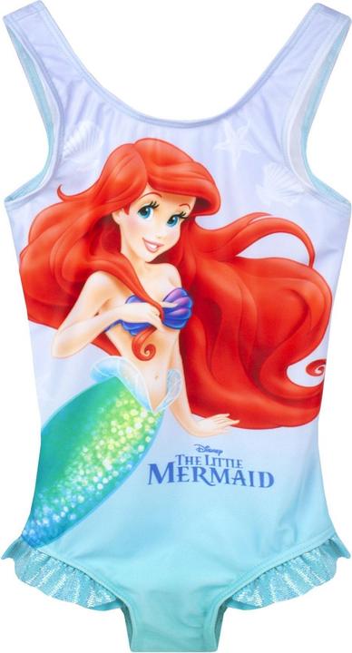 Immagine prodotto The Little Mermaid Set costume da bagno e poncho per ragazze (122)