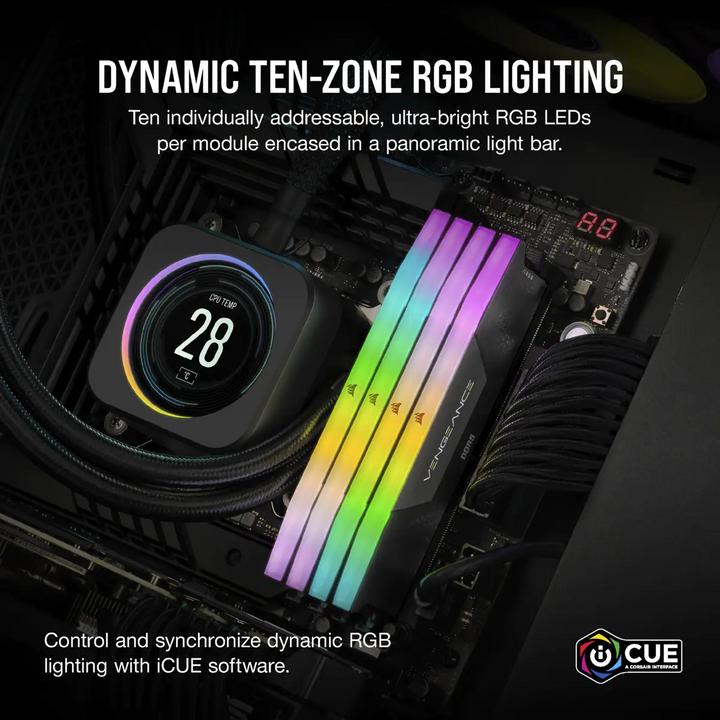 Actual product image Corsair Vengeance (2 x 16GB, 6400 MHz, DDR5 RAM, DIMM)