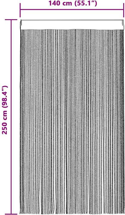 Produktbild VidaXL Siusan (140 x 250 cm)