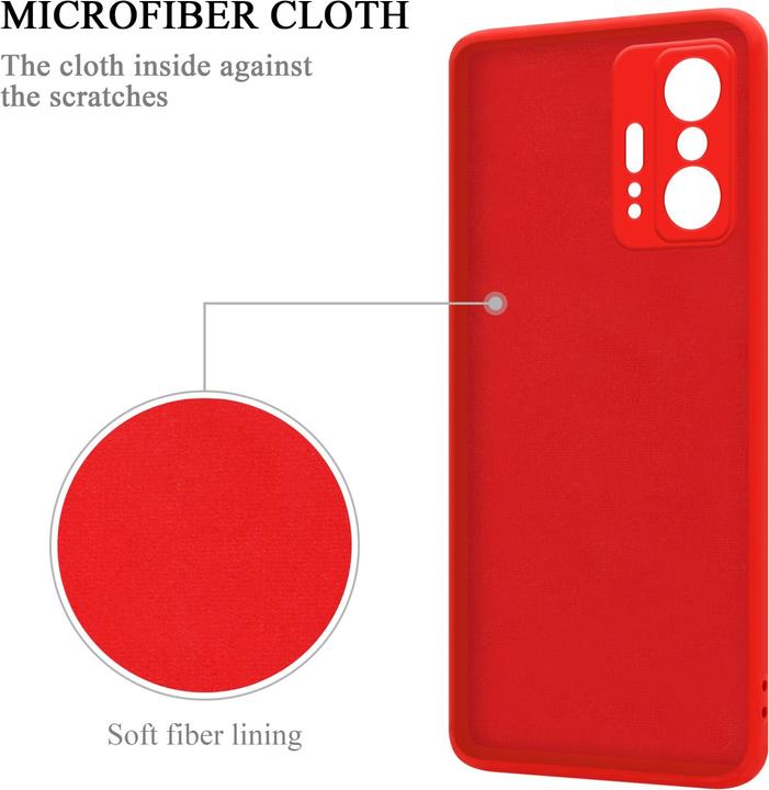 Produktbild Cadorabo TPU Liquid Ring Silicone Case Hülle für Xiaomi 11T / 11T PRO (Xiaomi 11T)