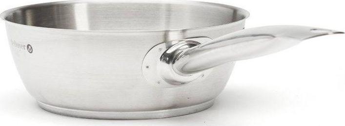 Actual product image de Buyer PRIM'APPETY sauté pan conical Ø20cm, induction (20 cm, Pot, Stainless steel)