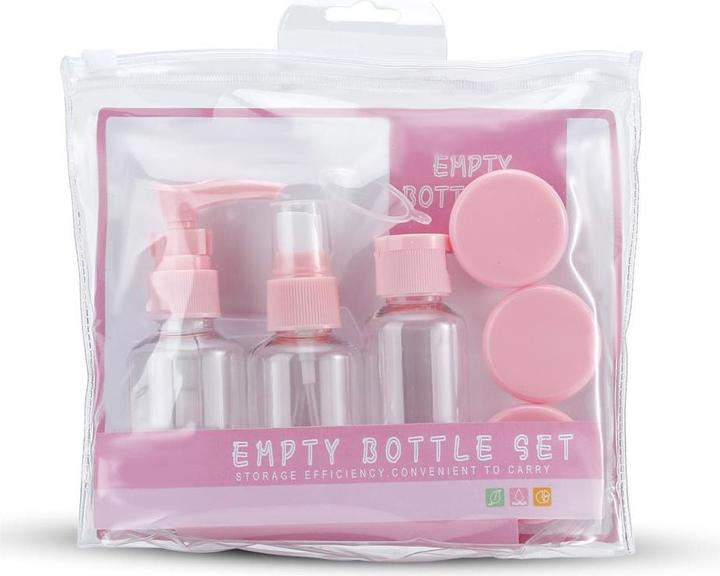 Produktbild Intirilife Flaschen Set in ROSA TRANSPARENT