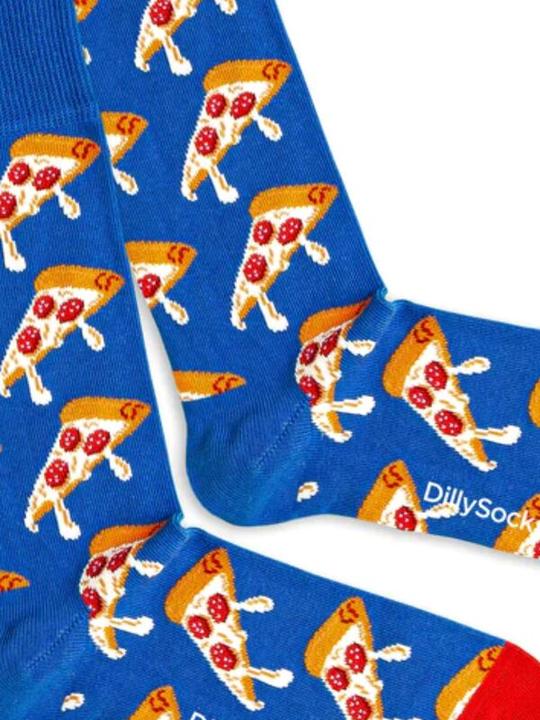 Image du produit DillySocks Pizza Drip (Une unité par pack, 36 - 40)