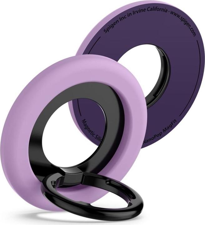 Actual product image Spigen - Phone Ring Nano Pop MagSafe - Grape Purple