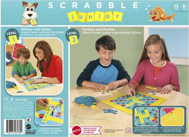 Produktbild Mattel Games Scrabble Junior (Deutsch)
