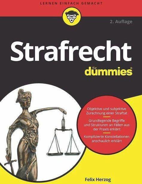 Image du produit Strafrecht Allgemeiner Teil für Dummies (Allemand, Félix le Duc, 2023)