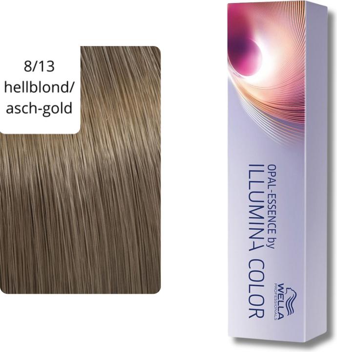 Produktbild Wella Illumina Color (8, 13 Hellblond, asch-gold)
