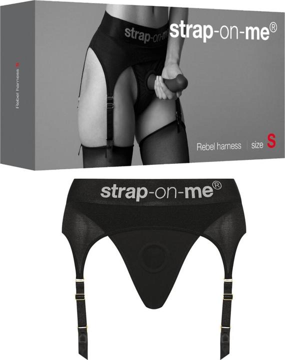 Actual product image Strap-on-me Rebel Luxury Strap-On Harness with Suspenders