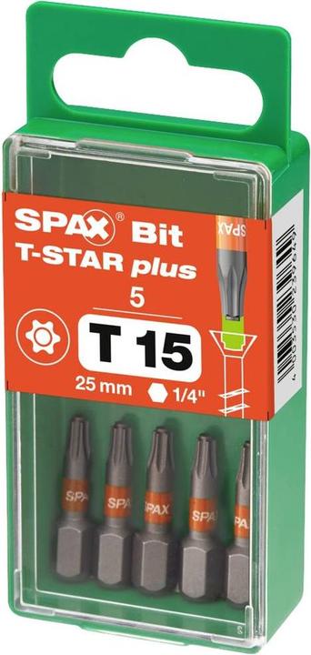 Produktbild Spax Schraubendreher-Einsätze ® (T 15)