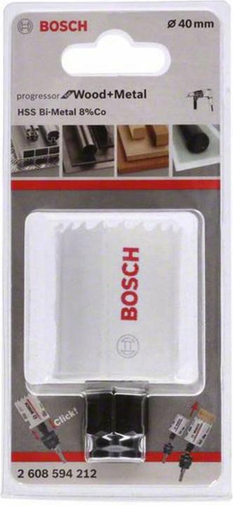 Produktbild Bosch Professional Zubehör Lochsäge Progressor for Wood and Metal, 40 mm (40 mm)
