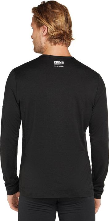 Actual product image Icebreaker Merino 200 Oasis L/S Crewe POW (S)