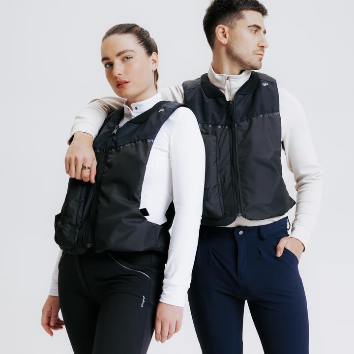 Actual product image Caperlan Riding waistcoat Airbag ladies/men black (S)