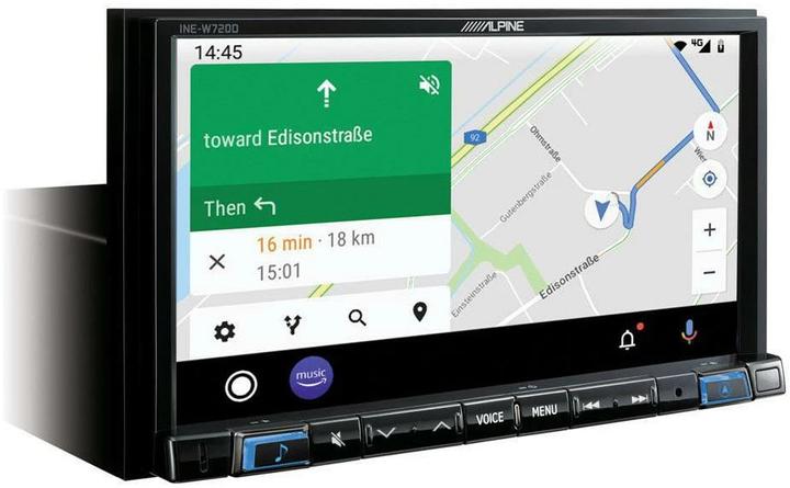 Actual product image Alpine INE-W720D (Android car, Apple Carplay)