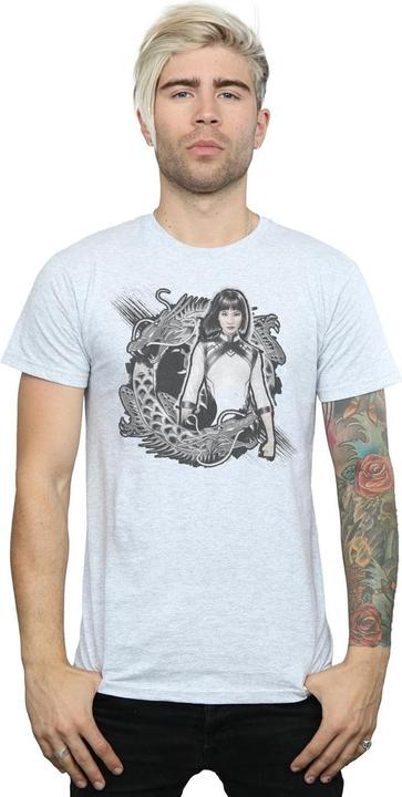 Image du produit - T-shirt SHANG-CHI AND THE LEGEND OF THE TEN RINGS XIALING DRAGON - Homme (XXL)