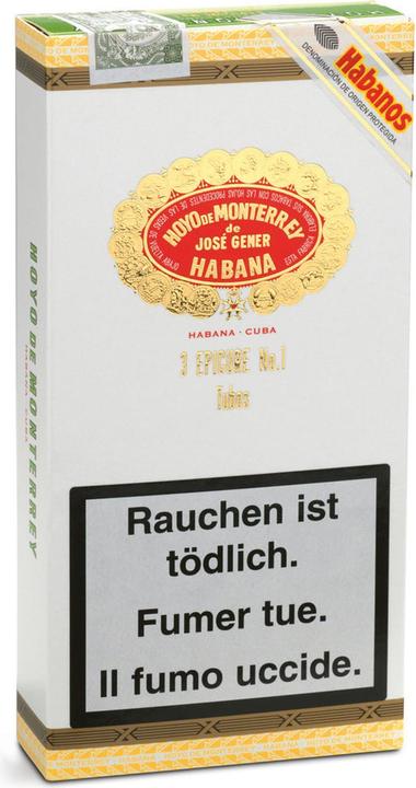 Immagine prodotto Hoyo De Monterrey Sigari Epicure No. 1 Tubi (Corona)