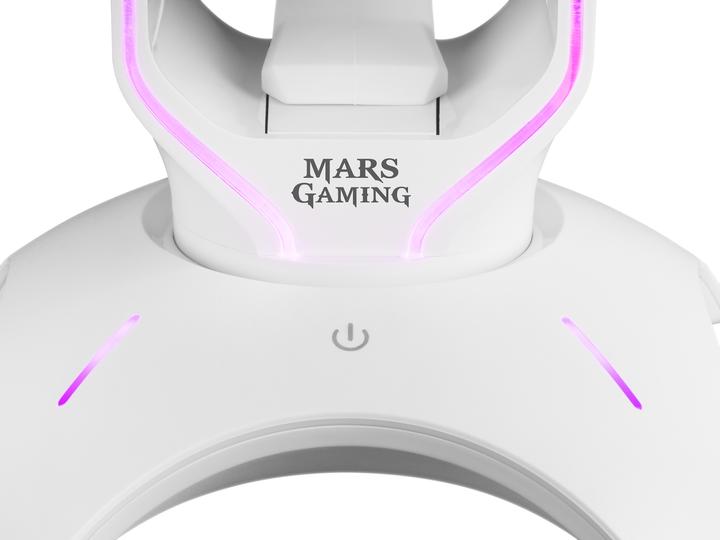 Actual product image Mars Gaming Support Casque Mhhpro W RGB (Blanc)