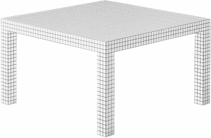 Produktbild Zanotta Quaderna 2600 Tisch