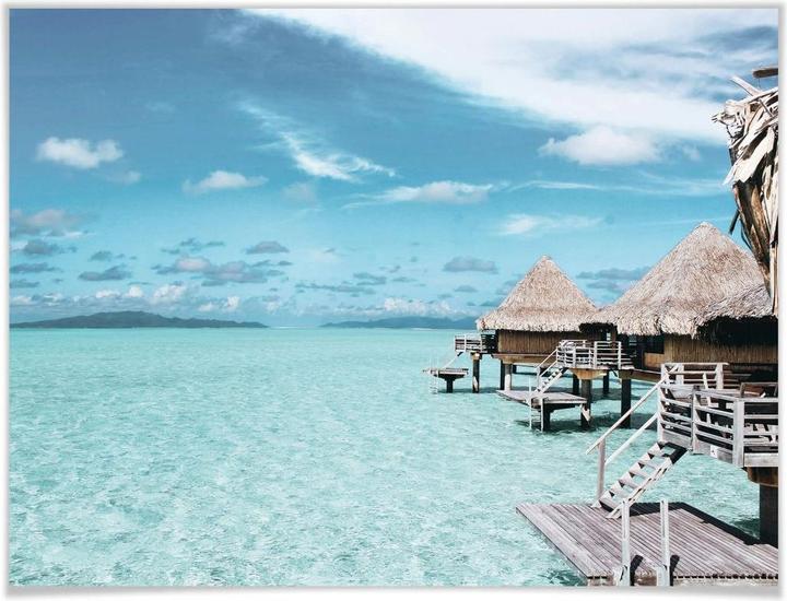 Image du produit Trenddeko Vacances aux Maldives (80 x 60 cm)