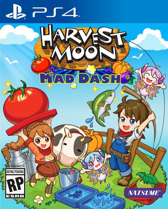 Actual product image Rising Star Harvest Moon: Mad Dash (PS4, Multilingual)