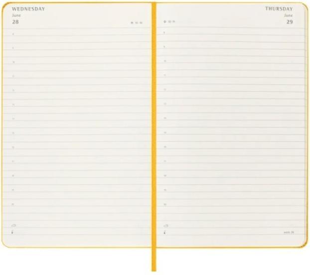 Produktbild Moleskine Tageskalender (A5, Englisch)