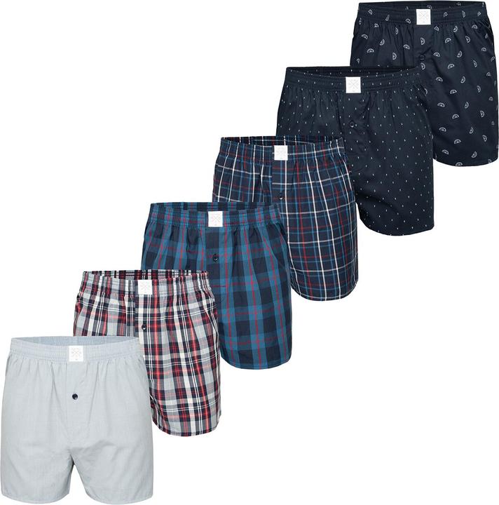 Produktbild Mg-1 Boxer Classic Checks (XL, 6er Pack)
