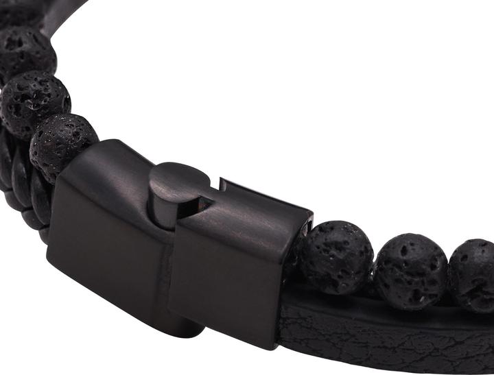 Produktbild Heideman Glenn schwarz und braun farben (23 cm, 100% Leder)