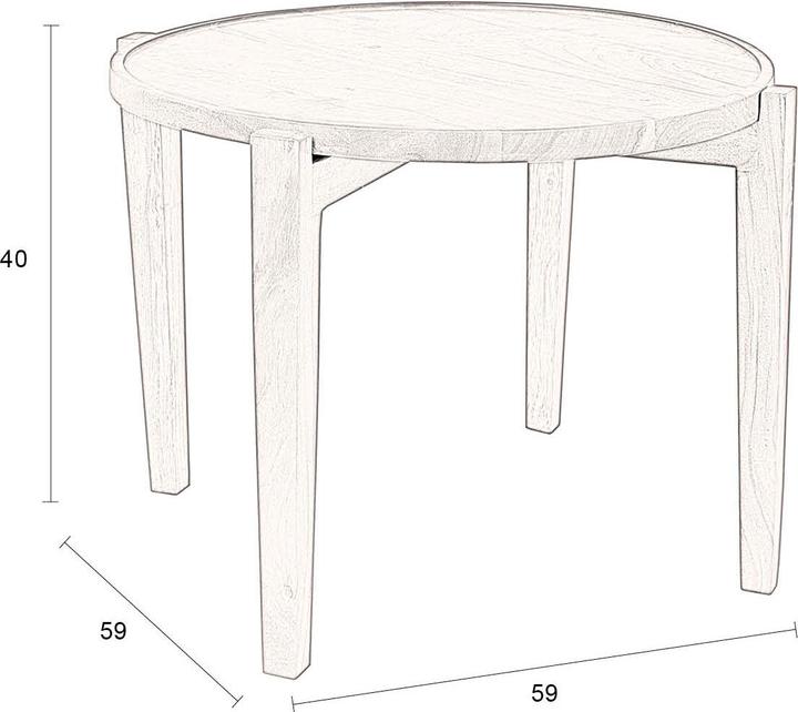Immagine prodotto Dutchbone Shane (59 x 40 cm)