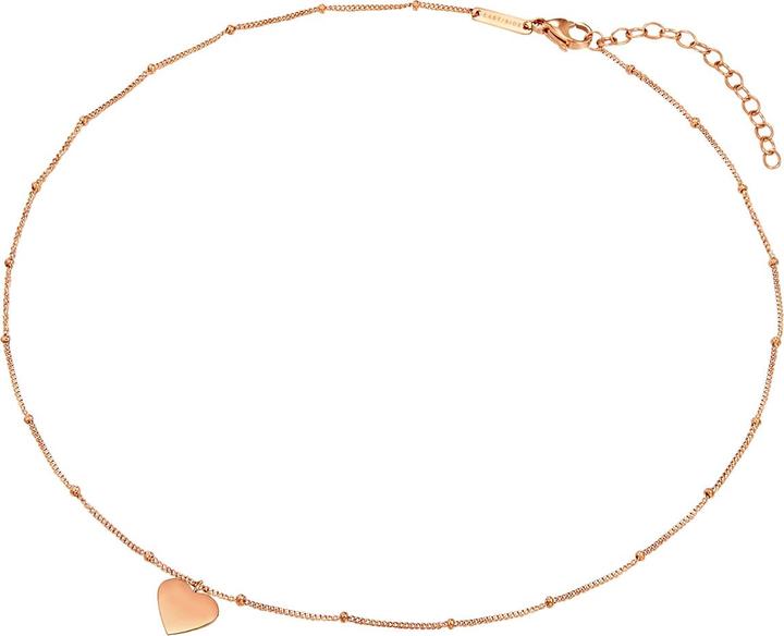 Immagine prodotto Eastside Cuore da donna in acciaio inox oro rosa 40,0 cm di catena base + 5,0 cm di estensione - 29742 (Acciaio inossidabile, 40 - 45 cm)