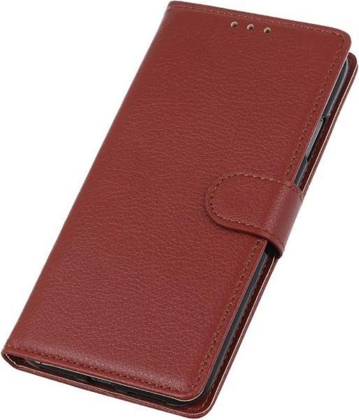 Actual product image MU Classic Litchi Leather Bookcover Series (Xiaomi Redmi Note 8T)