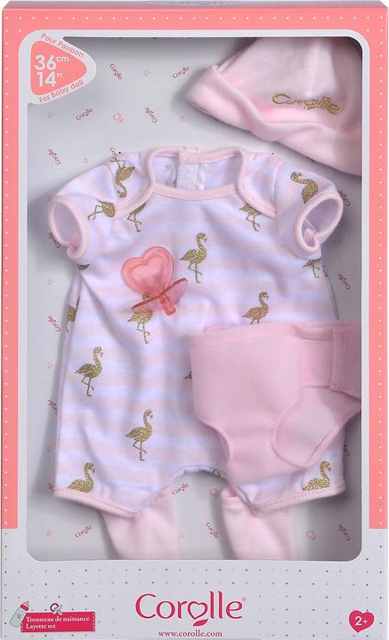 Actual product image Corolle Baby clothes set