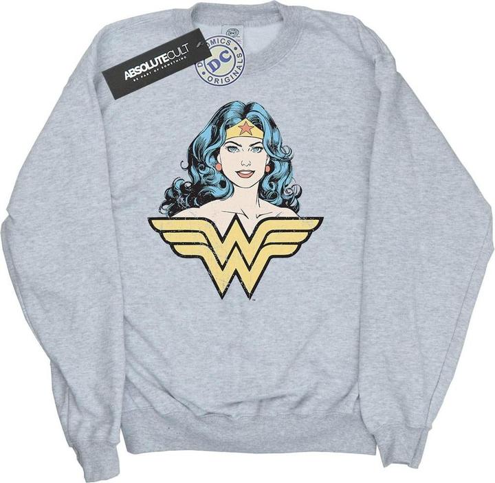 Image du produit - Sweat WONDER WOMAN GAZE - Fille (152, 158)