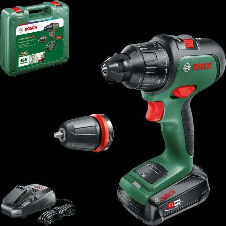 Produktbild Bosch Home & Garden AdvancedImpact 18 (Akkubetrieb)