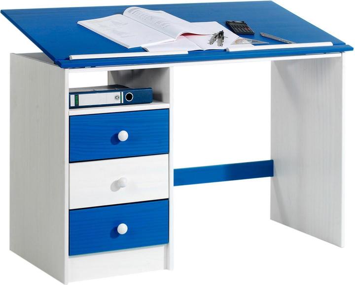 Weiss, Blau