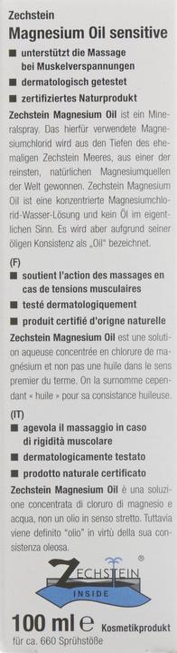 Produktbild Zechstein Magnesium Öl sensitive (100 ml)