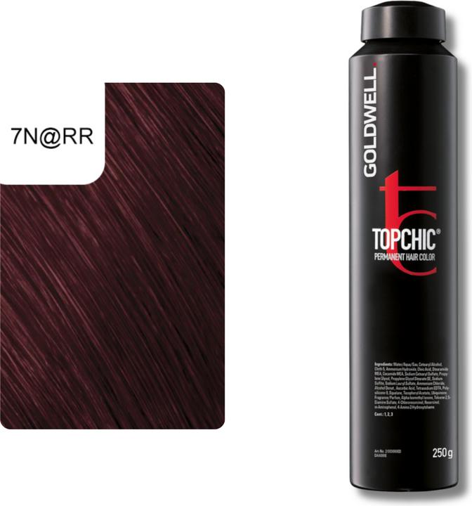 Produktbild Goldwell Topchic Elumenated (7N@RR - mittelblond elumenated intensiv rot)