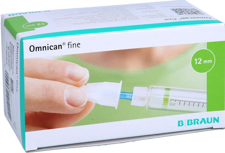 Actual product image B.Braun Omnican fine (29G) 0.33x12mm, 100 pcs KAN