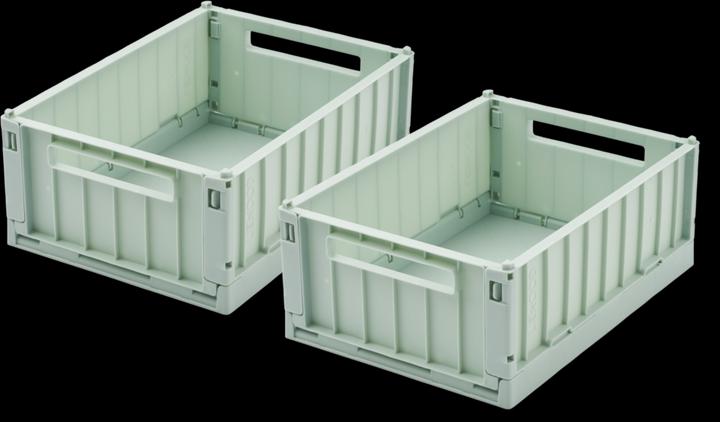 Actual product image Liewood 2Pack Aufbewahrungsbox Weston S Peppermint